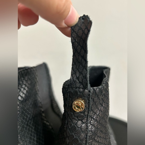 Jimmy Choo Ankle boots / Black / Snake Print / Size 39.5 IT - Picture 15 of 16